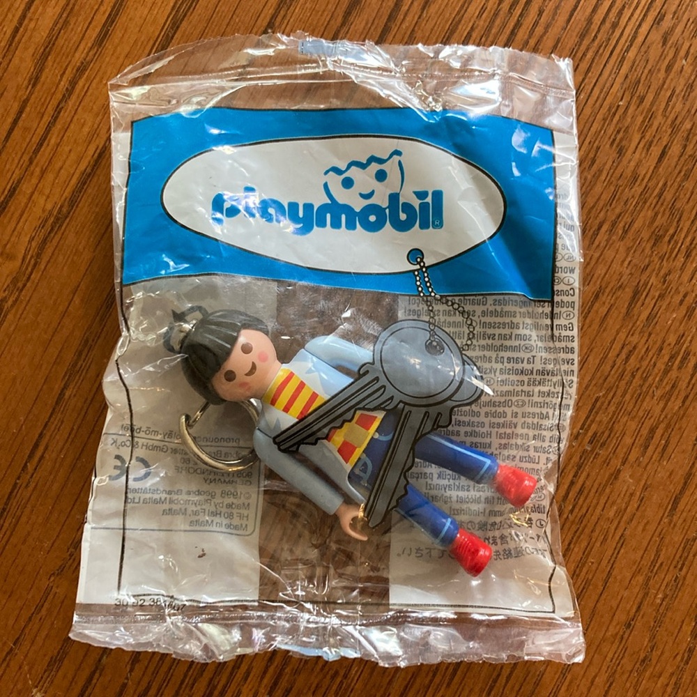 Playmobil keychain